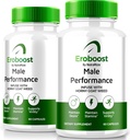 (2 Pack) Eroboost Supplement för män, Eroboost Male Supplement, Daglig näring för att stödja Peak Performance och övergripande Wellness, Officiella Ero Boost Formel Reviews (120 kapslar)