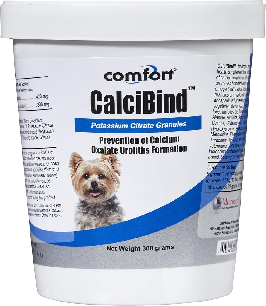 Kala Health Potassium Citrate Microencapsulated Granules Supplement för UTI-behandling, hämmar urinstensbildning i hund och katter