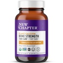 Nya kapitel Calcium Supplement - Bone Strength Tiny Tabs Organic Calcium med Magnesium, Vitamin D3 + K2, 70 + Spår Mineraler för Benhälsa, Gluten Fri, Lätt att Svälja - 120 ct