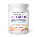 Naturliga faktorer, Total Body Collagen, Bioactive Peptides Powder för hälsosam hud, hår och gemensamma, orange