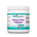 Nutricology Dietary Fiber Powder - 2000mg Insoluble Fiber Supplement, Microcrystalline Cellulose Powder, Powdered Cellulose, icke-Fermentable, Hypoallergenic - 8,8 Oz