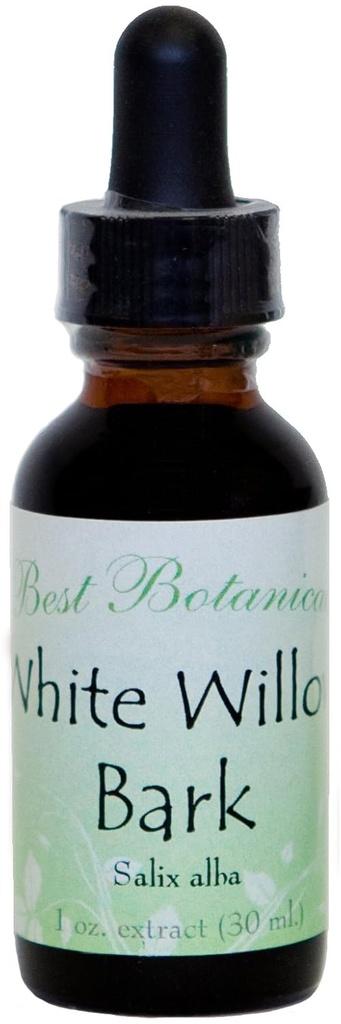 Bästa botanikerna White Willow Bark Extract 1 uns.