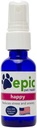 Happy - All Natural Liquid Spray Supplement - Eases Separation Anxiety, hjälper till med Vet Visits, Travel, Grooming, Förlust av en vän (Spray 1 oz)