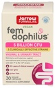 Jarrow Formulas Fem-Dophilus - 5 miljarder CFU Per Serving - Kvinnors Probiotiska Supplement - Urinär Tract & Vaginal Health - Upp till 30 portioner (Veggie Caps)