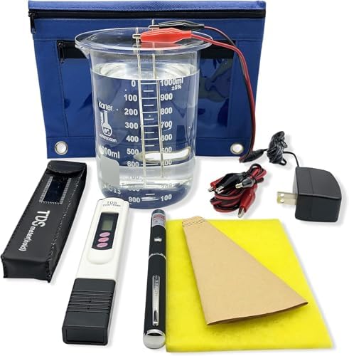 Förbättrad Chris Colloidal Silver Generator Kit med 99,99% Pure Wire. Lägg bara till Distilled Water och en burk!