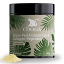 Chuga Grass Fed Colostrum & Collagen Peptides 60 Servings | Enhances Hair & Nails | Glowing Skin | Gut Wall Strengthening