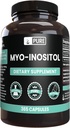 Rena originalingredienser Myo-Inositol (365 kapslar) Inga magnesium eller risfiller, alltid rena, Lab Verified