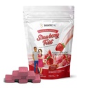 BariatricPal Sugar-Free Calcium Citrate Soft Chews | 500mg med vitamin D & Probiotics | Strawberry Twist | 90 greve (1 månads leverans)