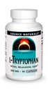Källa Naturals L-Tryptophan, för humör, avkoppling och sömn *, 500 mg - 30 kapslar
