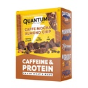 Quantum Energy Square: Energy Bar med koffein och 10g protein. Delicious Healthy Snack On The Go (Vegan, Gluten-fri, Soy-fri, Dairy-fri) (Caffe Mocha Almond Chip)