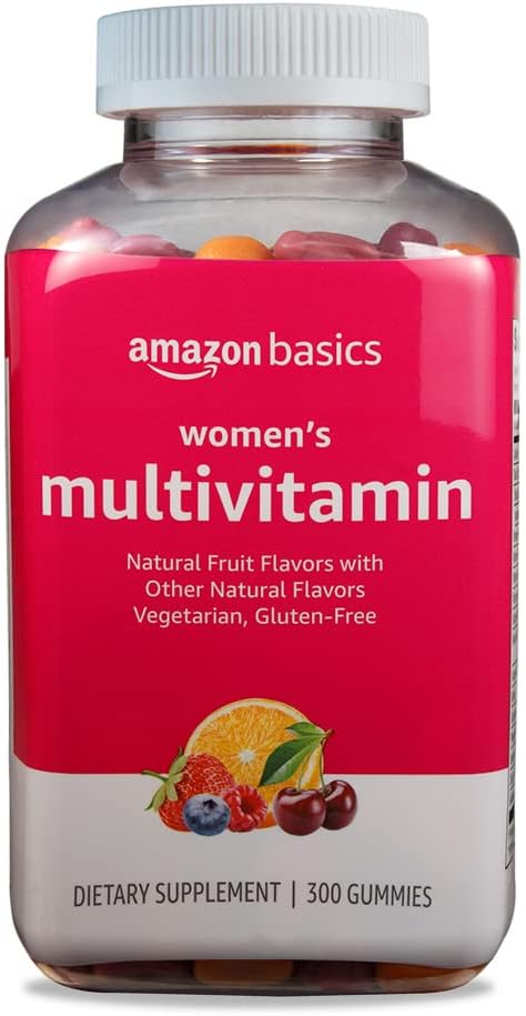Grundläggande kvinnors multivitamin, 300 gummies (150 portioner)