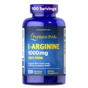Puritans Pride L-Arinine 1000mg, kosttillskott stöder kväveoxidnivåer och hjärt- och cirkulationshud, 100 Day Supply, 100 tabletter