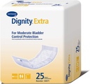 Dignity Extra Incontinence Liner för män och kvinnor - Bladder Leak Pads, Moderate Absorbency - En storlek passar mest, 4 i x 12 i, 25 greve, 1 Pack