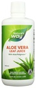 Naturens Way Aloe Vera Leaf Juice med Polymax+, 99,5% Renad Aloe Vera Leaf Juice från Concentrate, Unflavored, 33,8 Fl Oz