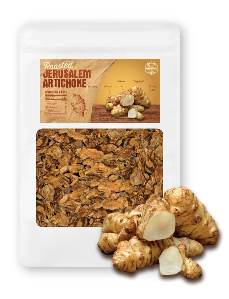 Farmer Queen Roasted Jerusalem Artichoke Helianthus Tuberosus Rich Inulin Polyphenol Dietary Fibe