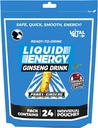 VITAL 4U® Liquid Energy Shot - Ginseng, Naturligt sötad, Chocolate Cherry Flavor, 24 ct