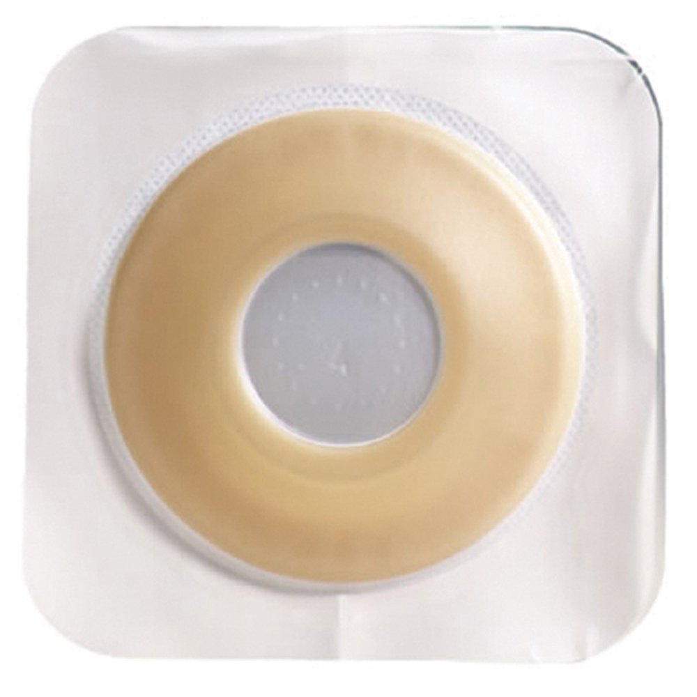 ConvaTec 413187 SUR-FIT Natura Two-Piece Durahesive Skin Barrier med Convex-IT Technology, Pre-Cut, Tape Collar, White, 2-1/4" Flange, 1-3/4" Stoma Opening, Pack of 10