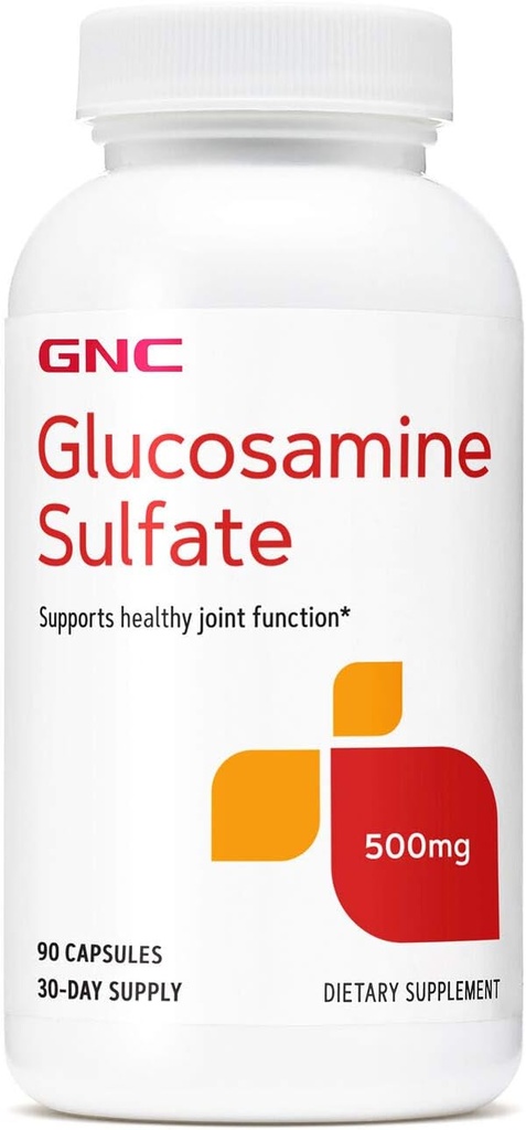 GNC Glukosamin Sulfat 500 mg - 90 kapslar, 90 portioner