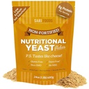 Non Fortified Nutritional Yeast Flakes, Whole Foods Based Protein Powder, Vegan, Gluten Free, Vitamins B, Beta-glucans och Alla 18 Aminosyror (24 oz.)