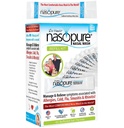 Nasopure Nasal Wash, Refill Kit, "The Nicer Neti Pot" Sinus Wash Kit, Bekväm Nasal Rinse 40 Salt Packets (3,75 Grams Varje), Nasal Congestion, Cold, Flu, Allergy, Nasal Irrigation System, Lavage