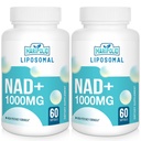 Liposomal NAD + Tillägg 1000 mg | Högsta NAD Pontecy | Max Absorption | Pure NAD Supplement | Energy and DNA Repair, Aging Defense, Brain Function | 120 Softgels