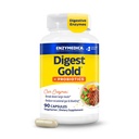 Enzymedica Digest Gold + Probiotika, 2-i-1 Formel för Gut Health, Digestive Enzymes & 1 Billion Active Probiotic Cultures, 90 Count (FFP)