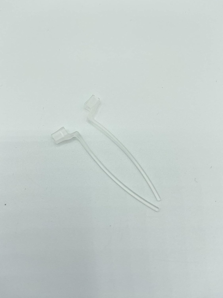 Signia Concha Lock Standard Retention Tail för hörapparater (2 Pack), 2 greve av 1)