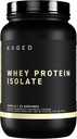 Kaged Whey Protein Isolate Powder | Vanilla | 100% Pure Low Lactose Whey | Post Workout Recovery Drink | Stöder Muskelbyggnad | Kosttillskott för Män & Kvinnor | 25 portioner