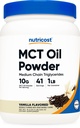 Nutricost Premium MCT Oil Powder (1 LB, Vanilla) - Bäst för Keto, Ketosis och Ketogenic Diets - Zero Net Carbs, Non-GMO och Gluten Free, Medium Chain Triglyceride