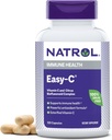 Natrol Easy-C Immune Health, kosttillskott, stöder immunhälsa med vitamin C och Bioflavonoider, Veggie Capsules, 500 mg, 120 greve