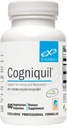 XYMOGEN Cogniquil - Stöd för klarhet, fokus, motivering, mental och fysisk energi - Magnesium L-Threonate för att leverera biotillgänglig magnesium till hjärnan, Theacrine + Vitamin B12 (60 kapslar)