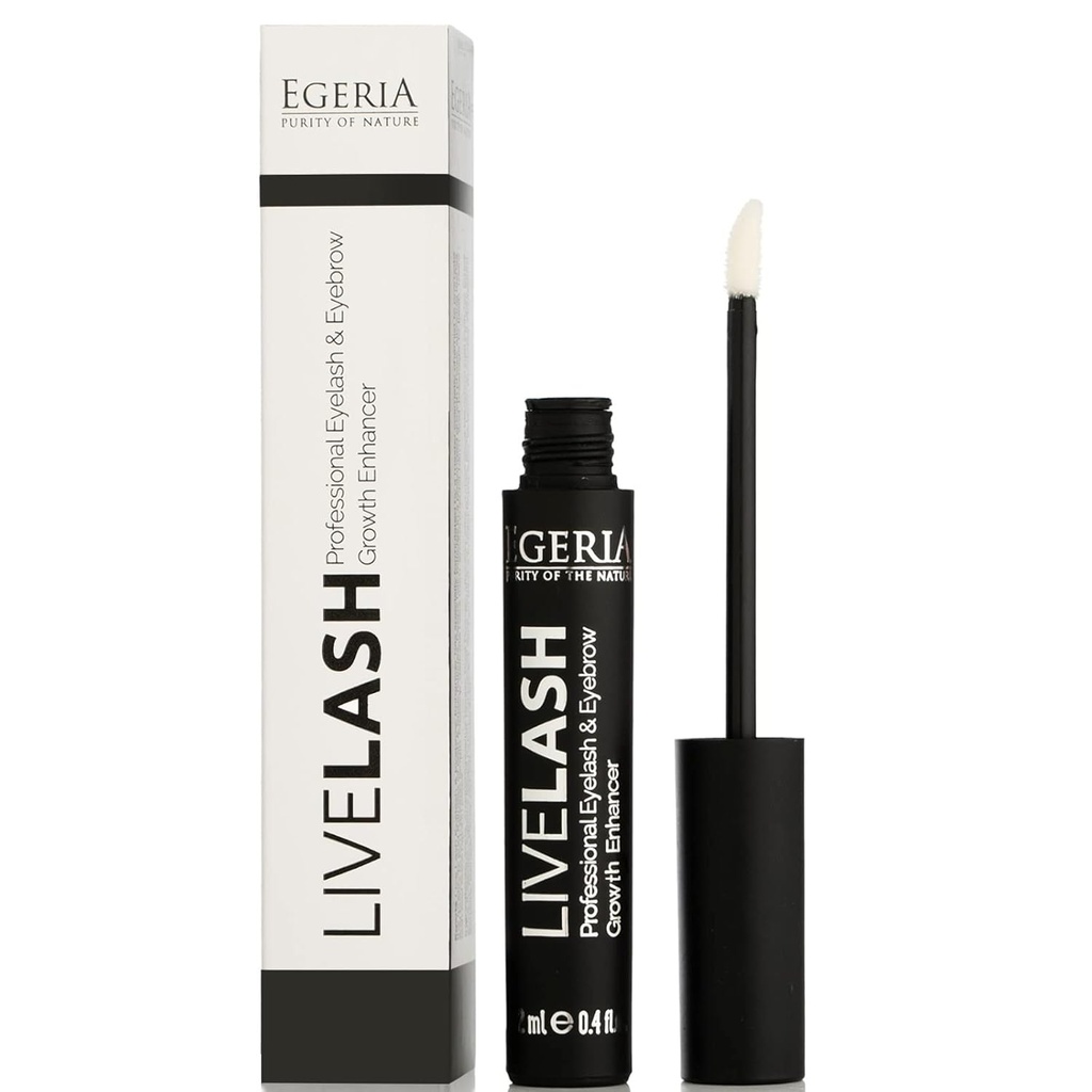 Premium Eyelash Growth Serum och Eyebrow Enhancer av Egeria, Lash boost Serum för längre, Fuller Thicker Lashes & Brows (1 PCS)