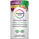 Rainbow Light High-Potency Prenatal One Multivitamin, Prenatal Health Multivitamin stöder mammas hälsa och barnets utveckling, med vitamin C, Vegan, 120 greve