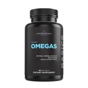 Livingood Daily Fish Oil Omega 3 Supplement, EPA och Dha från vildfångad fisk, Omega 3 fettsyror för hjärta, hjärna och gemensam hälsa för män och kvinnor, Gluten Free, 30 Day Supply, 60 Softgels
