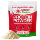 Watermelon Seed Protein Powder Raw - Cold-Pressed, Single-Ingredient Unflavored Protein Powder- Shake eller Bake med den