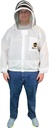Mann Lake Provent Beekeeping Jacket, Professional Grade Vented Bee Gear med själv stödjande slöja, tunga zippers, elastiska handledsöppningar, förstärkta högkläder och bröst ficka, Medium