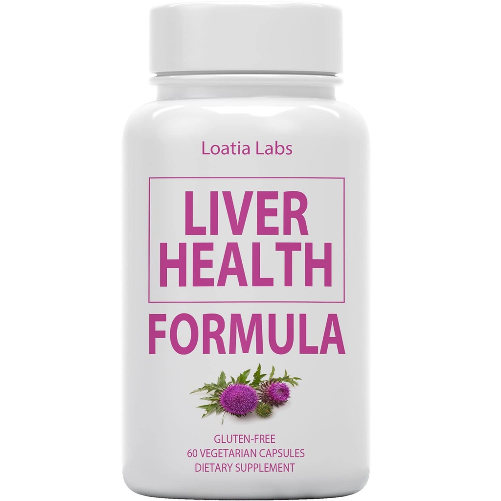 (2 Pack) Liver Health Formula, Cleanse, Detox, Flush, Repair Fatty Liver Support, med Artichoke, Milk Thistle, Dandelion, Beet, Berberine, Pure Natural Superstar Research, Vegan Capsules Supplement
