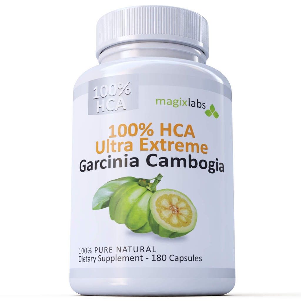 100% HCA Ultra Extreme Garcinia Cambogia Extract - 100% ren all naturlig - Det ultimata snabb åtgärdstillägget