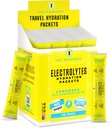 KEY NUTRIENTS Multivitamin Electrolytes Hydration Packets - Uppfriskande Lemonade Post Workout och Recovery 40 Pack - No Sugar, No Calories - Travel Hydration Powder