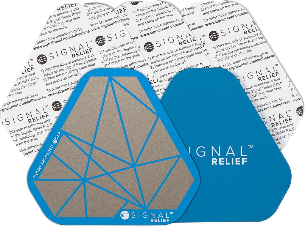 Återanvändbar Patch för Back Knee eller Leg Discomfort - 2 Pack med lim
