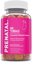 Dr Tobias Prenatal Vitamin Gummy, Iron Free Prenatal Vitamins med DHA och Folic Acid, Niacin, Biotin, B6, & B12, innehåller fiskolja, för Pre & Postnatal Support, 60 Gummies, 30 portioner