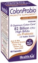 HealthAid ColonProbio 82 miljarder med prebiotiska, 14 stammar, Once Daily, 60ct, Optimum Colon Care, Acid & Bile Resistant, Dairy Free, Gluten Free, Non-GMO, High Bifido