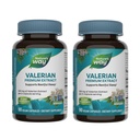 Naturens Way Valerian Premium Extract - 220 mg valerian extrakt per 2-kapsel Servering - Stöder Restful Sleep * - Non-GMO Project Verified - Herbal Supplements - Gluten Free - 90 kapslar (2 Pack)