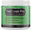 Rize labs Fast Lean Pro Advanced Formula Supplement Hydration BCAA Drink Capsules i en Jar, lätt att skopa och smakar bra (30 portioner)