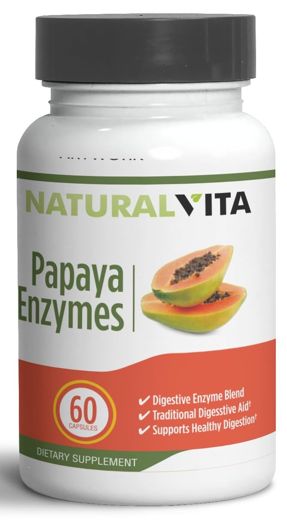 Generisk naturlig Vita Papaya Enzymes, Digestive Treatment Aid med Enzyme Blend, Kosttillskott, Nourish Your Gut med vår Papaya Enzyme Blend för Digestive Harmony och Well-Being.