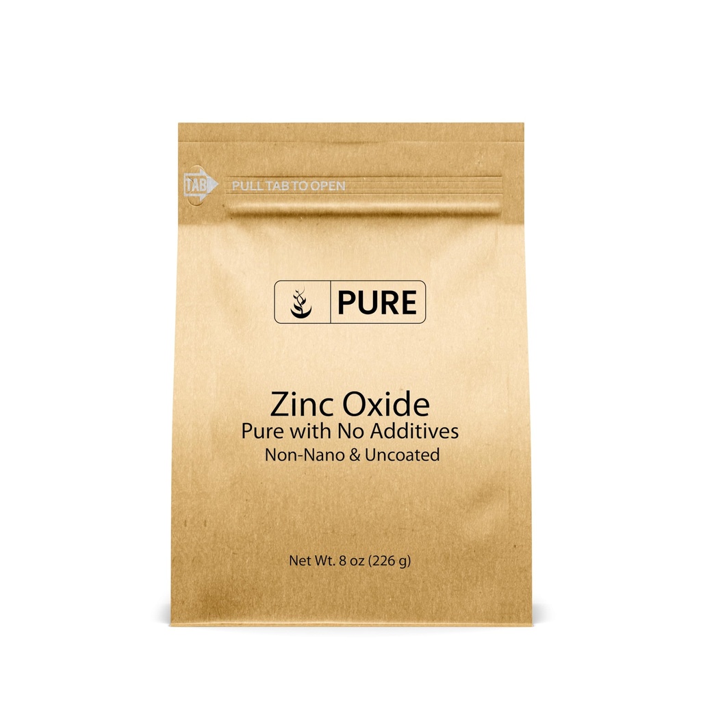 Rena ursprungliga ingredienser Zink Oxide, miljövänlig förpackning, Non-Nano (8 Ounce)