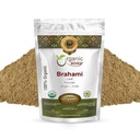 Organiskt sätt Brahmi Leaf Powder (Bacopa Monnieri) - Organic & Kosher Certified | Raw, Vegan, Non GMO & Gluten Free | USDA Certified | Origin - Indien (16 Oz)