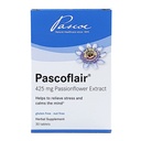 Pascoflair - Herbal Sleep Aid för att hjälpa till att lindra rostlöshet och nervositet, lugnar sinnet för att hjälpa till att stödja hälsosam och livlig sömn - 425 Mg Passionflower Extract Per tablett (30 tabletter)