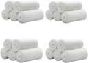 EatingBiting 20 Rolls 4 tum x 4,92 Yards Rolled Gauze Stretch Bandage / Media Grade Sterile First Aid Wound Care Cotton Ply / Stretched Gauze Bandage Rolls med medicinskt band