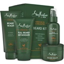 SheaMoisture Beard-Care Kit för män, inkluderar tvätt, balsam, olja, Conditioner, Natural Shea Butter & Maracuja Oil, Great Gift